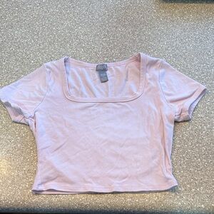 Tilly's Soft Pink Crop Top
